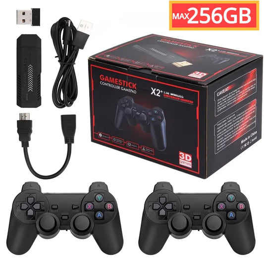 Game Stick. Discover the Ultimate Gaming Experience with the Plus Game Stick 4K HD Video Game Console (Max. 256 GB)